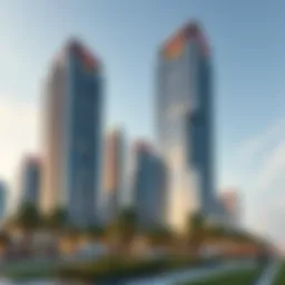 Stunning view of AG Tower showcasing its modern architectural design