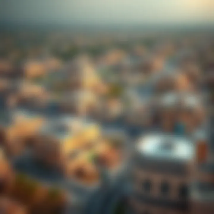 Aerial View of Al Ansari Mushrif Community Aerial view of Al Ansari Mushrif community