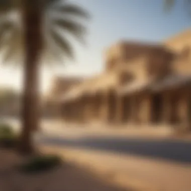 Historical landmarks in Al Dhahir Al Ain reflecting the area's rich cultural heritage