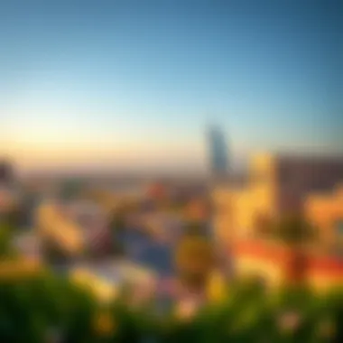 Breathtaking Community Views of Al Khail Gate Scenic view of Al Khail Gate community