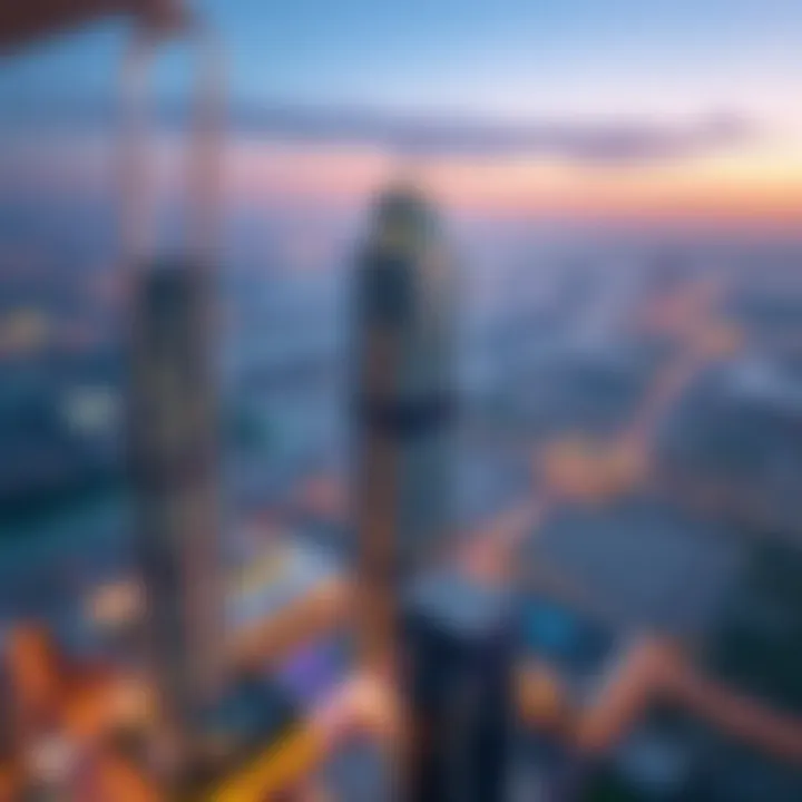 Strategic Location: Al Moosa Tower 2 in Dubai Aerial view highlighting the strategic location of Al Moosa Tower 2