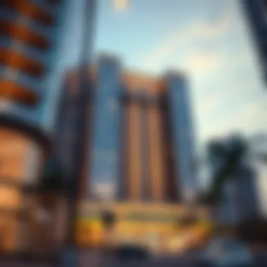 Architectural Brilliance of Al Moosa Tower 2 Architectural details emphasizing modern features of Al Moosa Tower 2