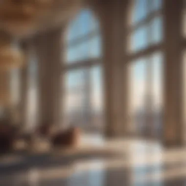 Elegant Interior of Al Noor Tower Interior design showcasing the elegance of Al Noor Tower