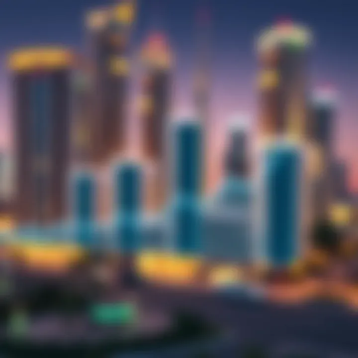 Real Estate Trends in Dubai Graph illustrating real estate trends in Dubai