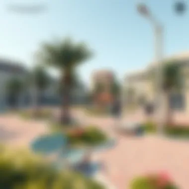 Recreational Spaces in Al Waraqa Community park in Al Waraqa featuring green spaces and recreational areas