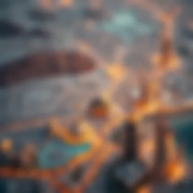 Strategic Location of Al Waraqa Map highlighting Al Waraqa’s strategic location within Dubai