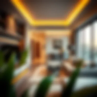 Contemporary Living in Al Wasl Village Interior shot of a contemporary apartment in Al Wasl Village, reflecting modern living trends