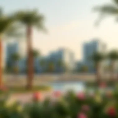 Community parks and recreational areas in Alghadeer