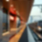 Dubai Red Line Metro Station Exterior