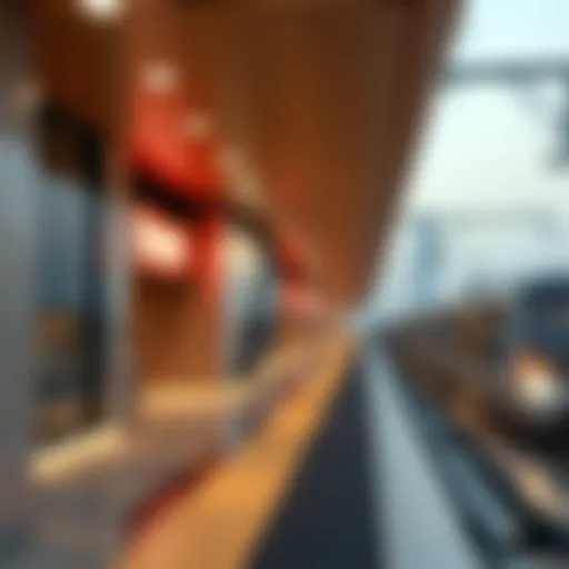 Dubai Red Line Metro Station Exterior