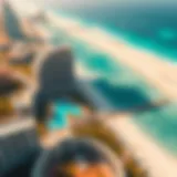 Aerial View of Andaz Palm Jumeirah Aerial view of Andaz Palm Jumeirah showcasing its stunning beach and landscape.