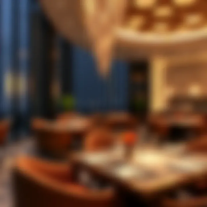 Dining Experience at Andaz Palm Jumeirah Dining area capturing the essence of Andaz Palm Jumeirah's culinary offerings.