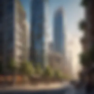 Aspen Tower: Fostering Community in Dubai's Urban Fabric Community integration of Aspen Tower with surrounding Dubai landscape