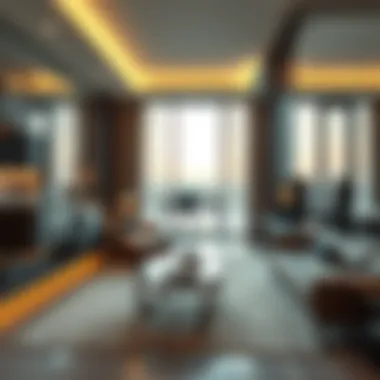 Luxury Living in Abu Dhabi Modern apartment in Abu Dhabi showcasing luxury living