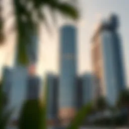 Stunning architectural view of Botanica Tower