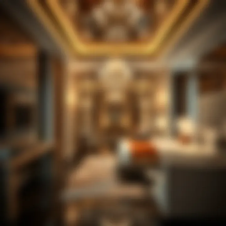 Luxurious suite interior at Bulgari Resort reflecting opulence and elegance