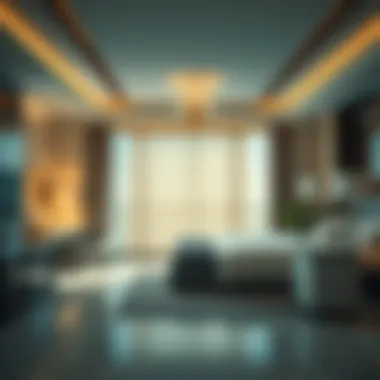 Luxurious suite interior at Bulgari Resort Dubai