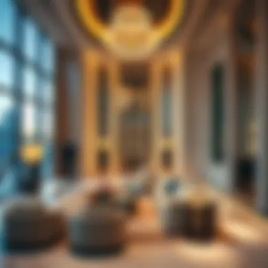 Luxurious Interior of Bvlgari Residence Luxurious interior of a Bvlgari Residence showcasing elegant design