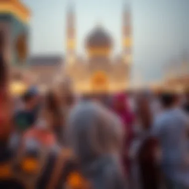 Celebrating Togetherness: Joyous Gatherings in Dubai for Eid A gathering highlighting the joyous spirit of Eid al-Fitr celebrations in Dubai