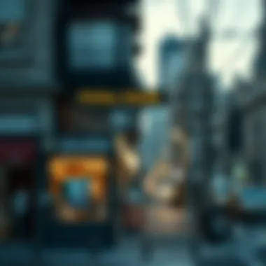 Visual representation of checking visa status online