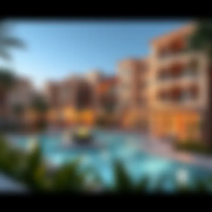 Community Amenities at Clearpoint Luxurious community amenities featuring a serene pool and landscaped gardens