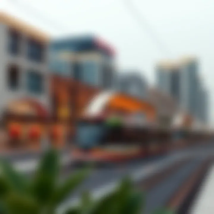 Real Estate Trends Influenced by JBR 1 Tram Station A depiction of JBR 1 Tram Station's role in real estate trends in Dubai