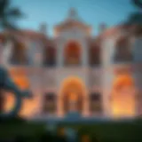 Architectural Mastery of Dubai's Villa Project Stunning villa architecture showcasing intricate design elements