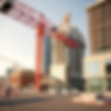 Diversity of Construction Projects in Mussafah Showcase of diverse construction projects in Mussafah