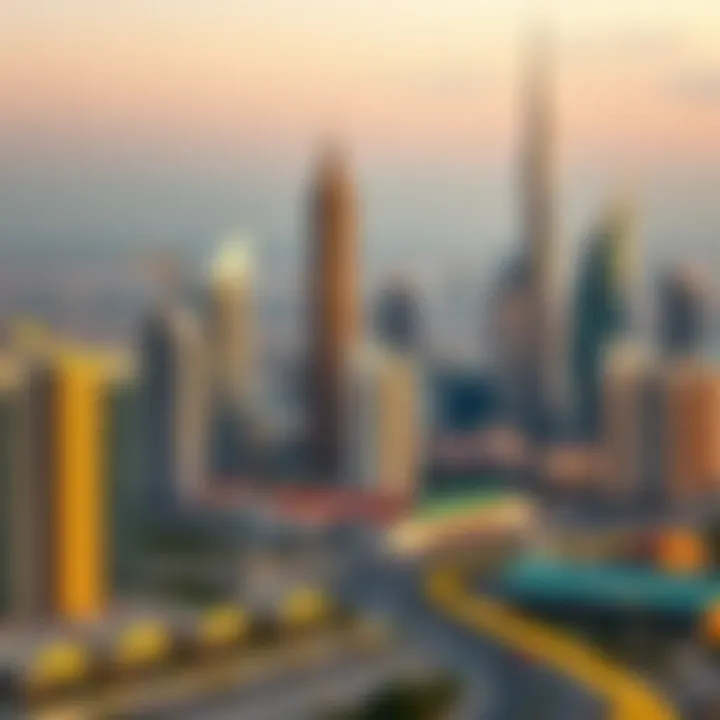 Dubai's Evolving Skyline Overview of Dubai's skyline featuring Condor Developers' projects