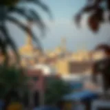 A panoramic view of Daira Dubai showcasing its architectural diversity