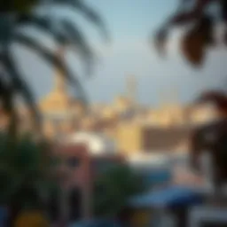 A panoramic view of Daira Dubai showcasing its architectural diversity