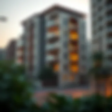 Contemporary Real Estate Trends in Daira Modern residential buildings in Daira representing real estate trends