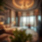 Luxurious suite interior at Damac Maison