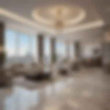 Luxurious Interiors of Danube Viewz Luxurious interior spaces of Danube Viewz apartments