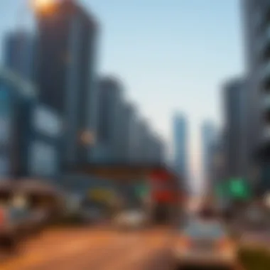 Strategic Location of Dip Metro Station 2 Map highlighting the strategic location of Dip Metro Station 2 in Dubai