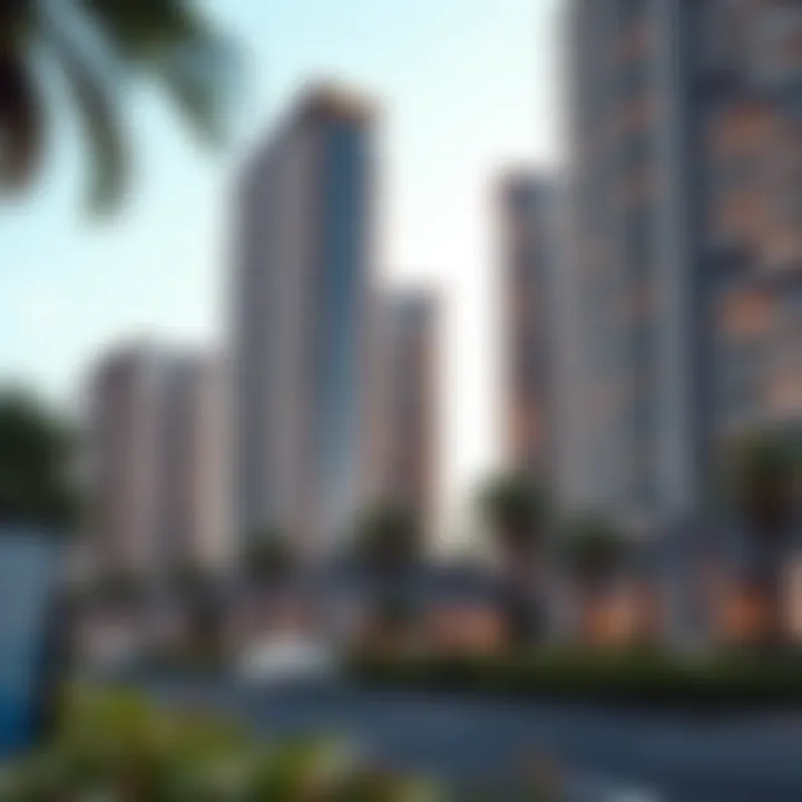 Future Residential Developments Near Dip Metro Station 2 Rendering of upcoming residential developments near Dip Metro Station 2