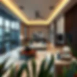 Luxurious Living Room Design Luxurious living room design in Discovery Gardens