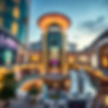 Architectural Marvels of Dubai Mall Stunning architectural design of Dubai Mall showcasing modern aesthetics