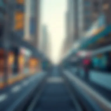 Accessibility Through Dubai Metro Accessibility of different areas connected by the Dubai Metro