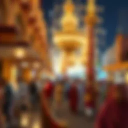 Cultural celebration during Ramadan in Dubai