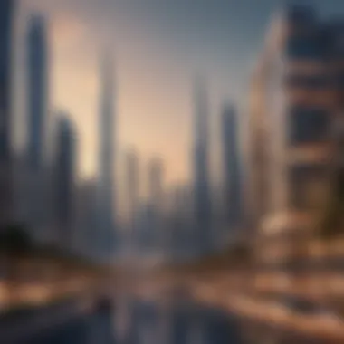 Dubai Skyline: A Blend of Luxury and Modernity Dubai skyline highlighting the blend of contemporary architecture and luxury