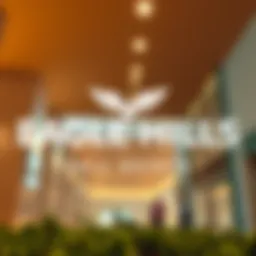 Eagle Hills logo showcasing its brand identity