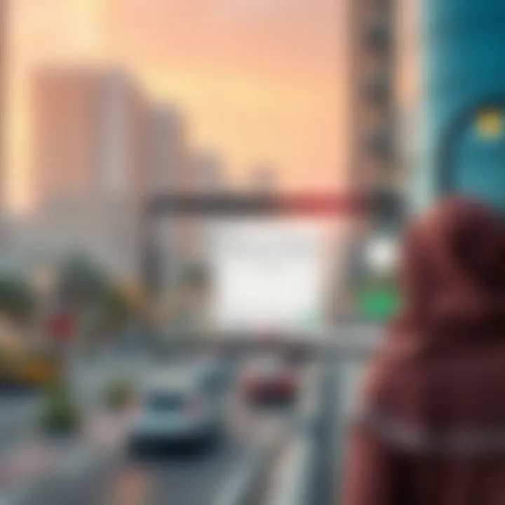 Navigating the Ejari Registration System A digital interface showcasing the Ejari registration system