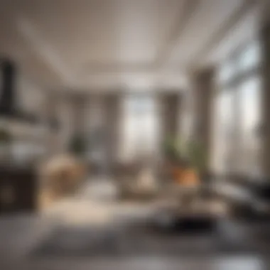 Modern Living Space for Bachelors Stylish bachelor apartment interior in Dubai