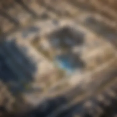Stunning Aerial Perspective of Al Badi Complex Aerial view of Al Badi Complex showcasing its architectural design.