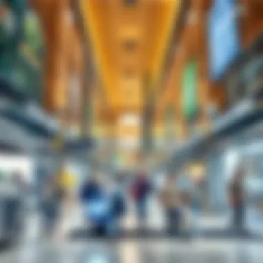 Commercial Activity in Al Garhoud Complex Commercial space within Al Garhoud Complex buzzing with activity