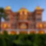 Stunning architectural view of Al Gurm Resort