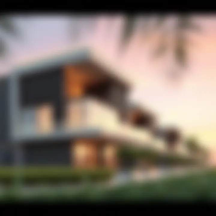 Innovative Living Spaces Modern residential architecture on Al Jubail Island