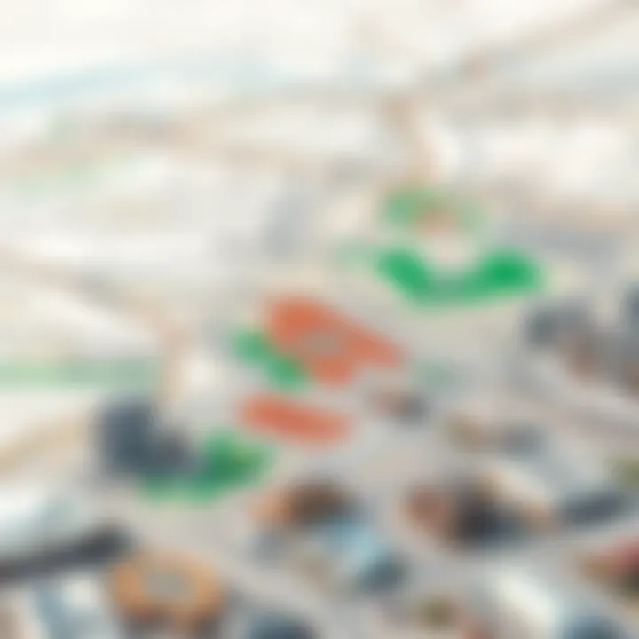 Zoning Regulations Map of Al Jurf Map depicting zoning regulations of Al Jurf Industrial Area