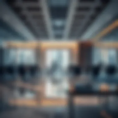 Modern Office Space at Al Karama Business Center Interior shot of a modern office space within Al Karama Business Center highlighting work environment